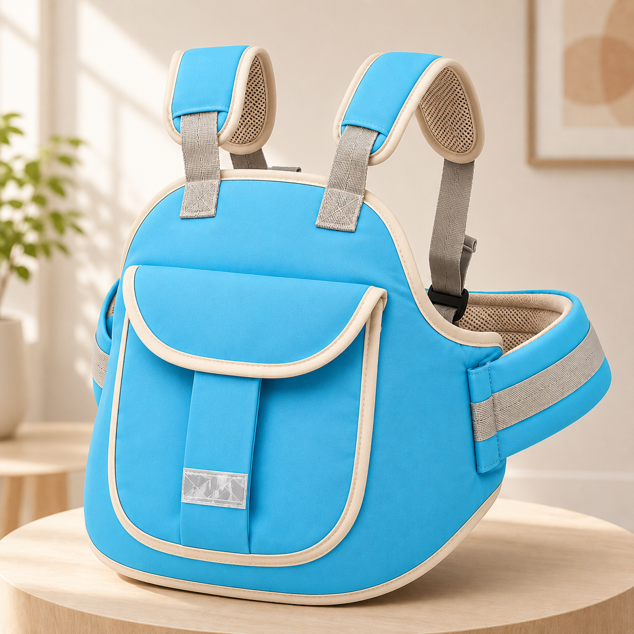 Child Safety Belt for Two Wheeler Ride (Multicolor)